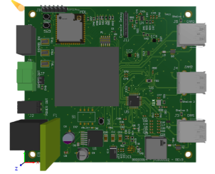 3D camera processing board