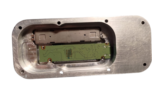 Camera module: internal view