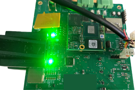 Powered electronic assembly